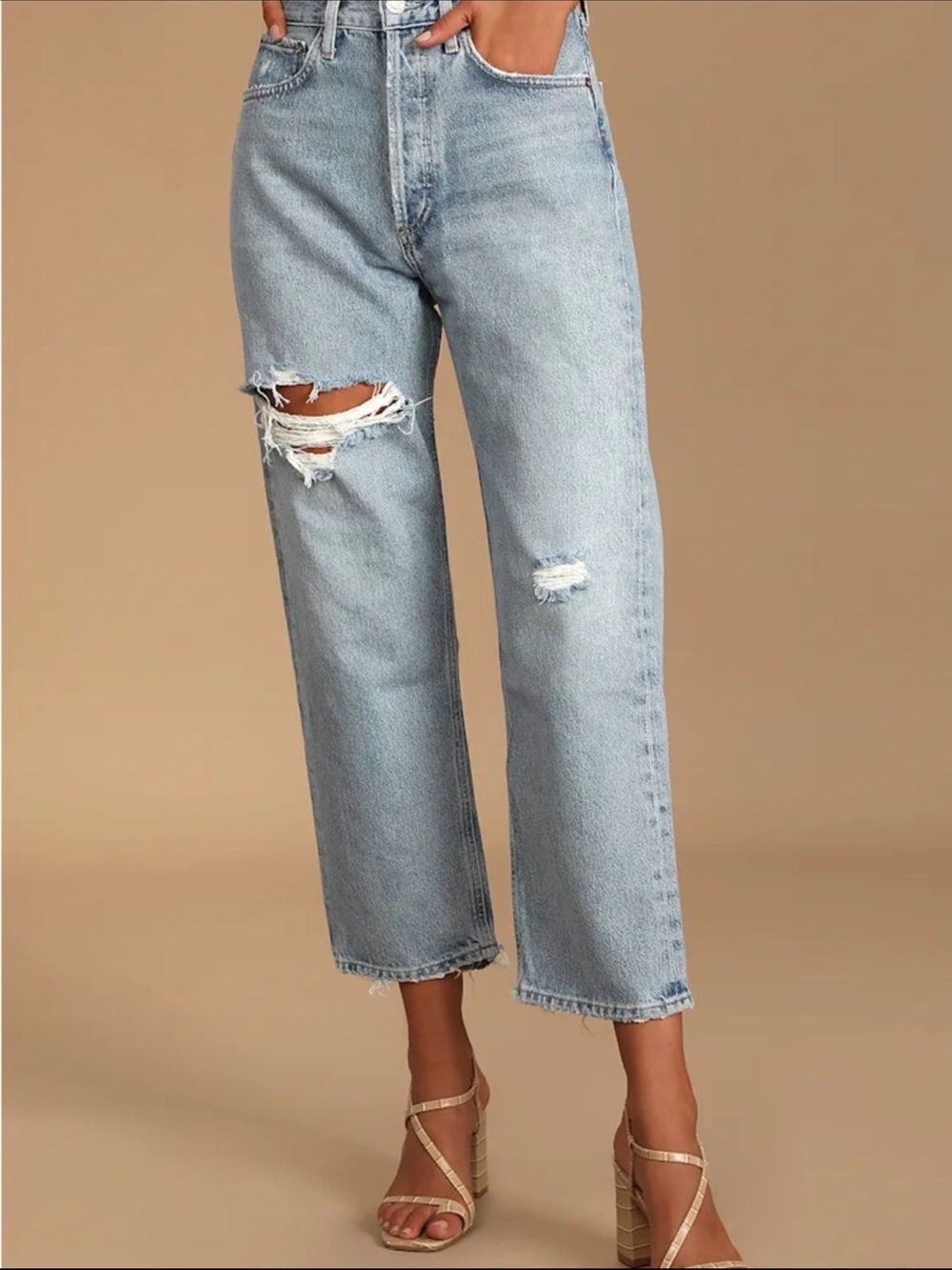 Agolde 90’s Straight Jeans | Size 25